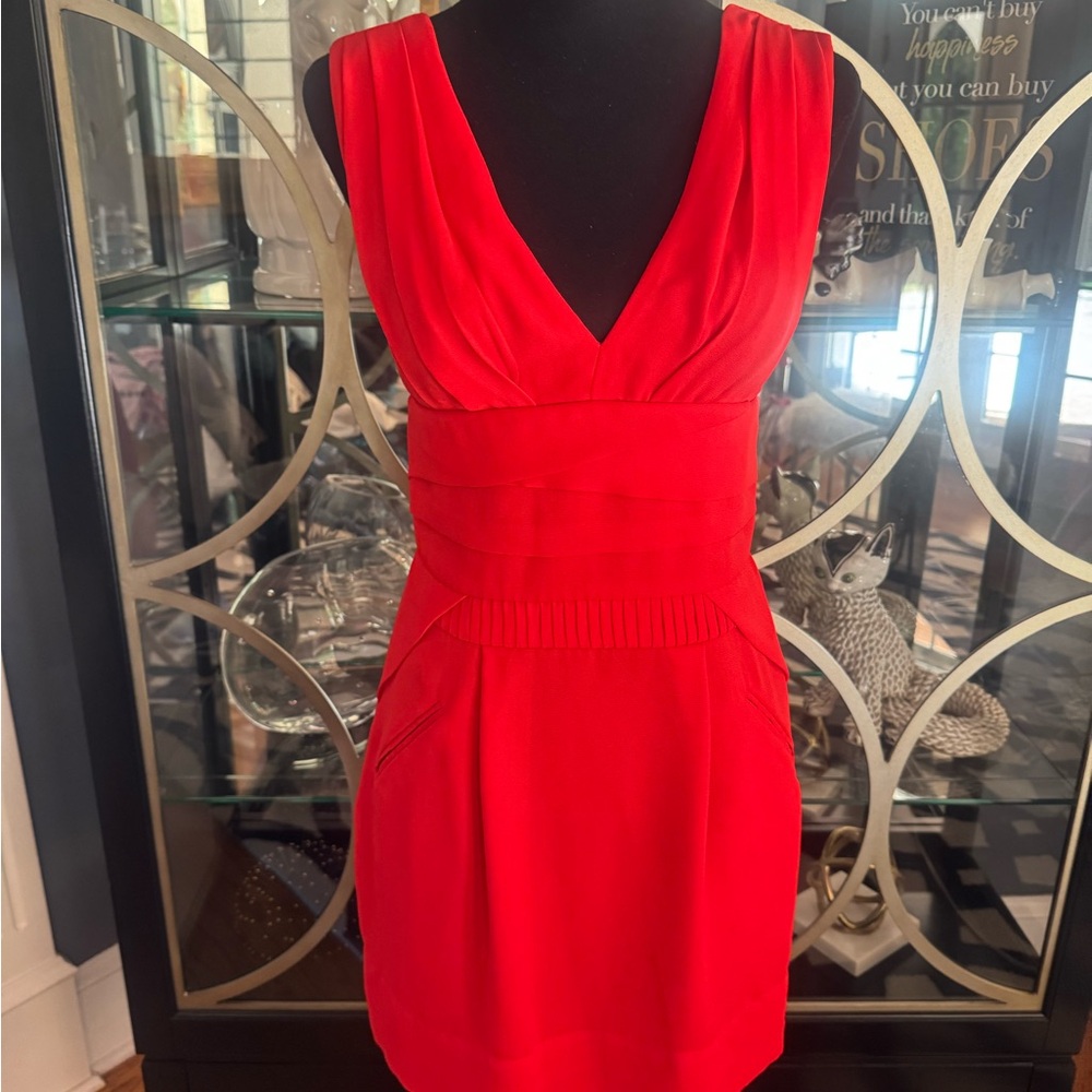 BCBGeneration Scarlet Sleeveless Mini Dress